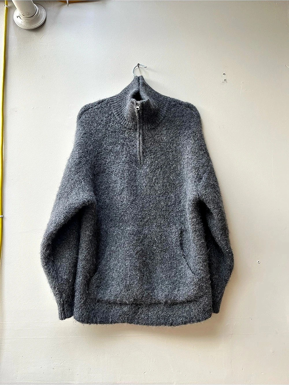 BARE Knitwear Billy Quarter-Zip Sweater